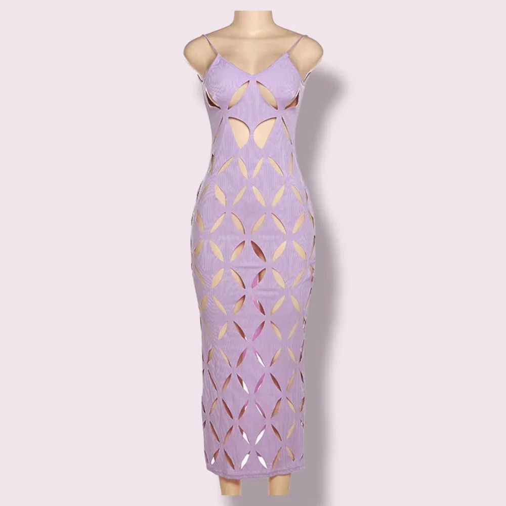 Orange Heat Statement Maxi - Picture 2 of 2